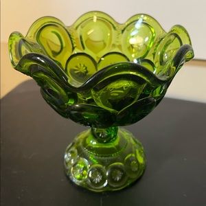 Moon and Star Glass Compote